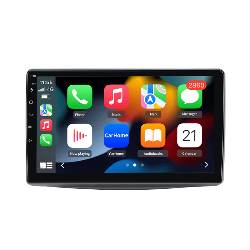 Junsun Android Auto Autoradio für Alfa Romeo MiTo 955 2008 2009 2010 2011 2012 2013-2016 Multimedia Wireless Apple CarPlay Intelligente Systeme IPS Touchscreen Stereo Videoplayer 2 Din Autoradio Head