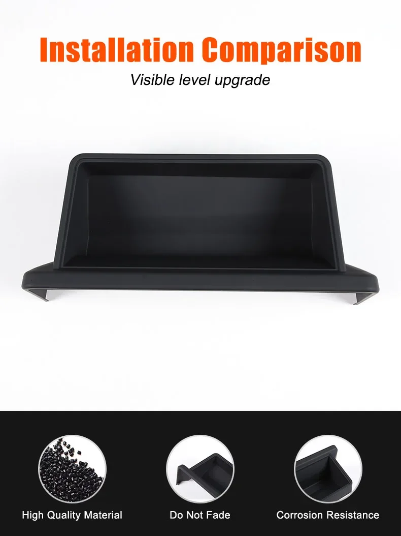 Für BMW X3 G01 iX3 X4 G02 2018-2024 Auto-Armaturenbrett Navigationsbildschirm Hinterer Stauraum Versteckter Organizer Innenraum-Zubehör – Detail 4