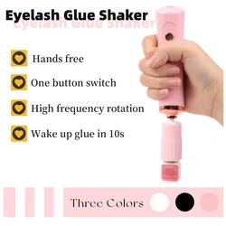 Portable Eyelash Glue Shaker Usb Charge Electric Wake-Up Device for Nail Polish Tattoo Ink Pigment Liquid Shaking Lash Glue Tool