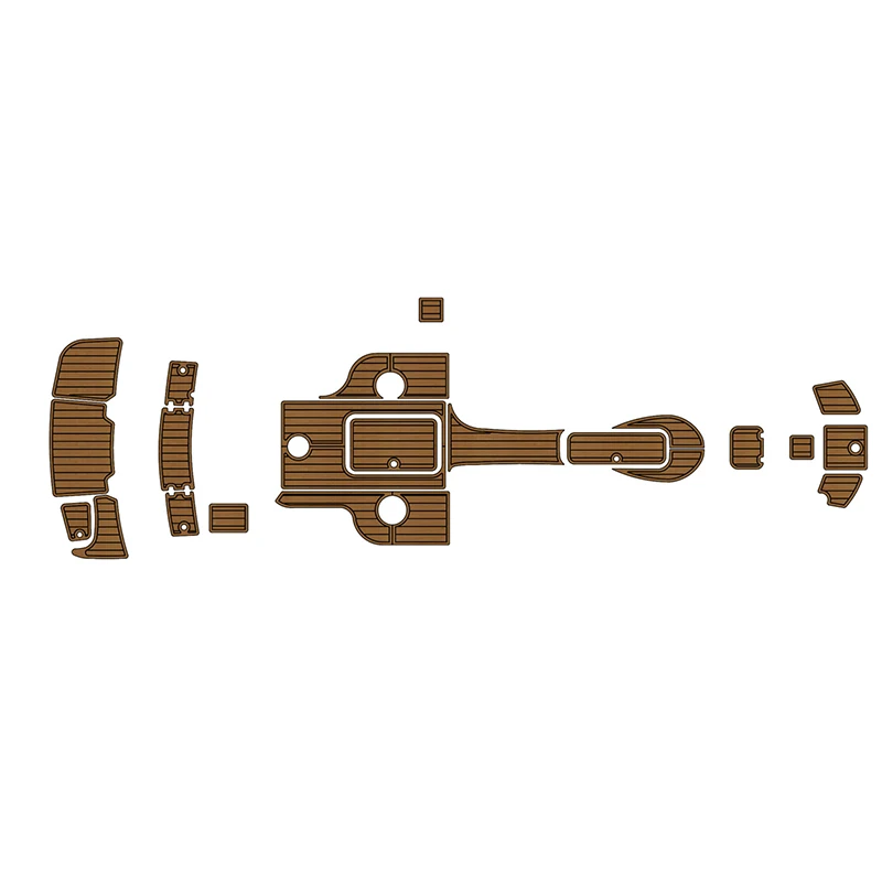 

Custom Eva Foam Pad Jet ski Marine Traction Mats For 2004 Bryant 234 Swim Platform Cockpit Mat Boat Accessories