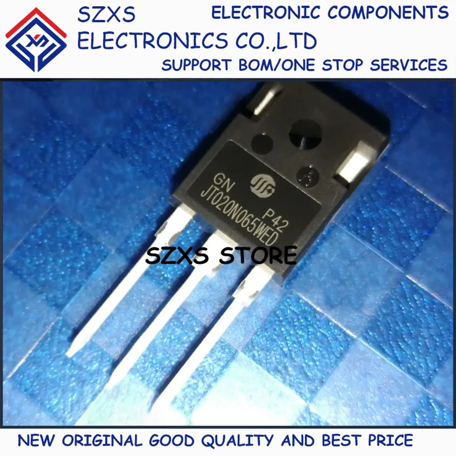 

New Original 10Pcs JT020N065WED TO-247 650V 20A IGBT Field Effect Transistor In Stock Electronic Components Good Quality