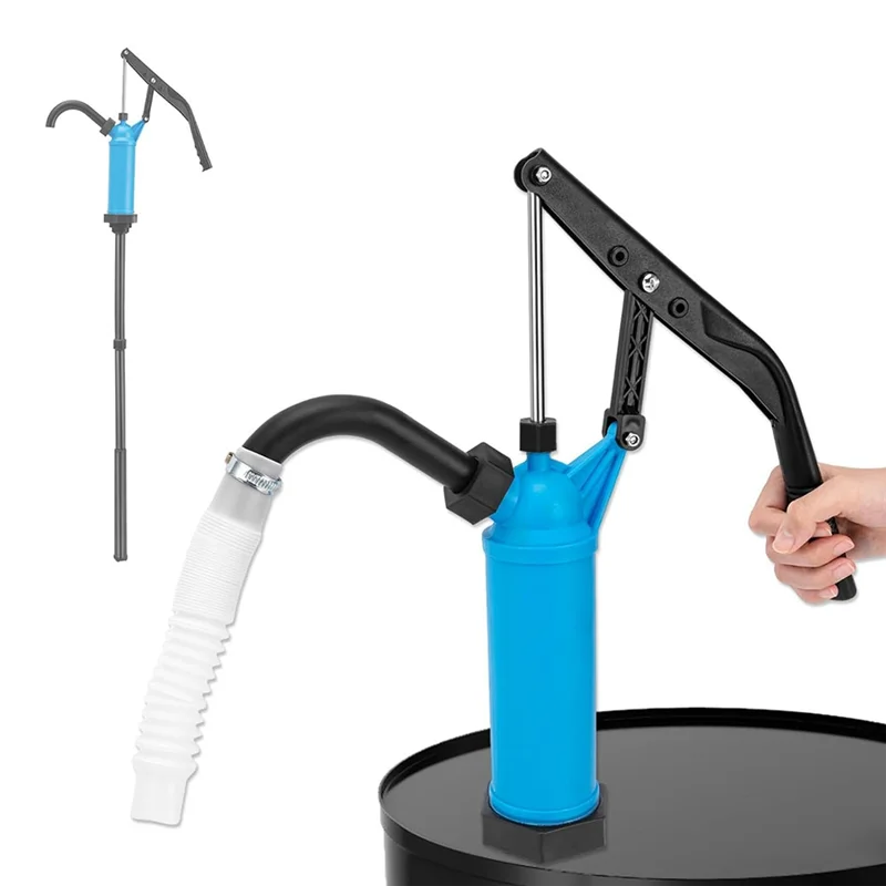 مضخة طبلة سعة 55 جالونًا، مضخة براميل الحركة الرافعة تناسب طبول 5-55 جالون، مضخة طبلة مياه/مضخة طبلة يدوية-A21R #3