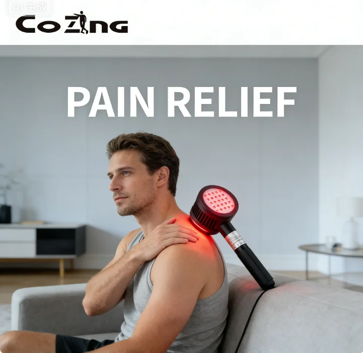 

Professional Cold Laser Therapy Device for Pain Relief – 25 Beads LLLT Home Use