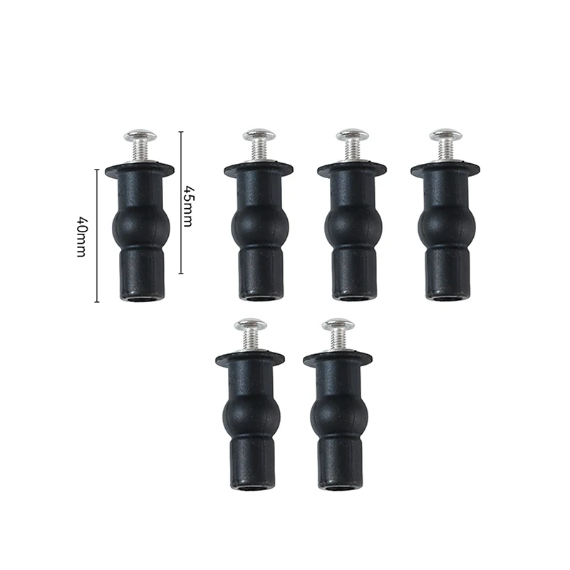 【L】2pcs M5 Toilet Seat Screws Nut Cover Lid Top Fixing Blind Hole Fitting Kits Bathroom AccessoriesReplacement Toilet SeatScrews