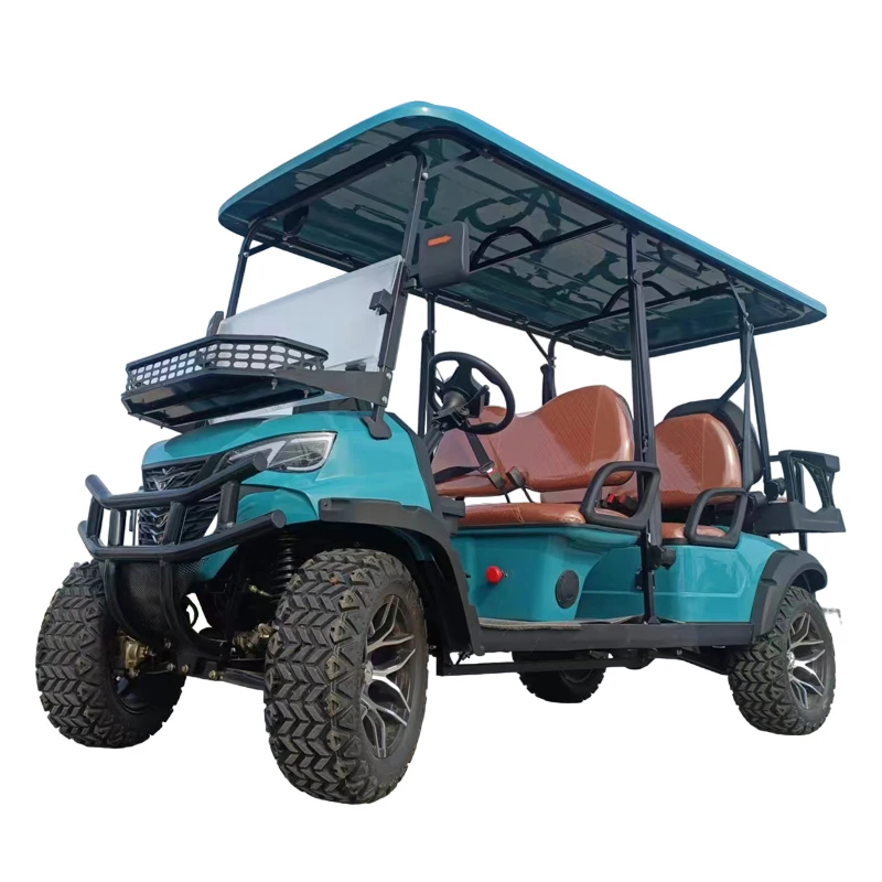 High-End Quality MMC Label 5000/7000W 48/60/72V Trolley Motorcycle Adult Scooter 6 Seater Electric Golf Cart