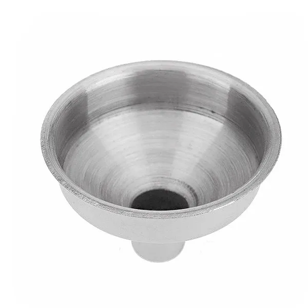 Portable 8Mm Stainless Steel Funnel Leak Proof Wine Flask Filler Funnel for Hip Flasks Filling Small Opening Bottles