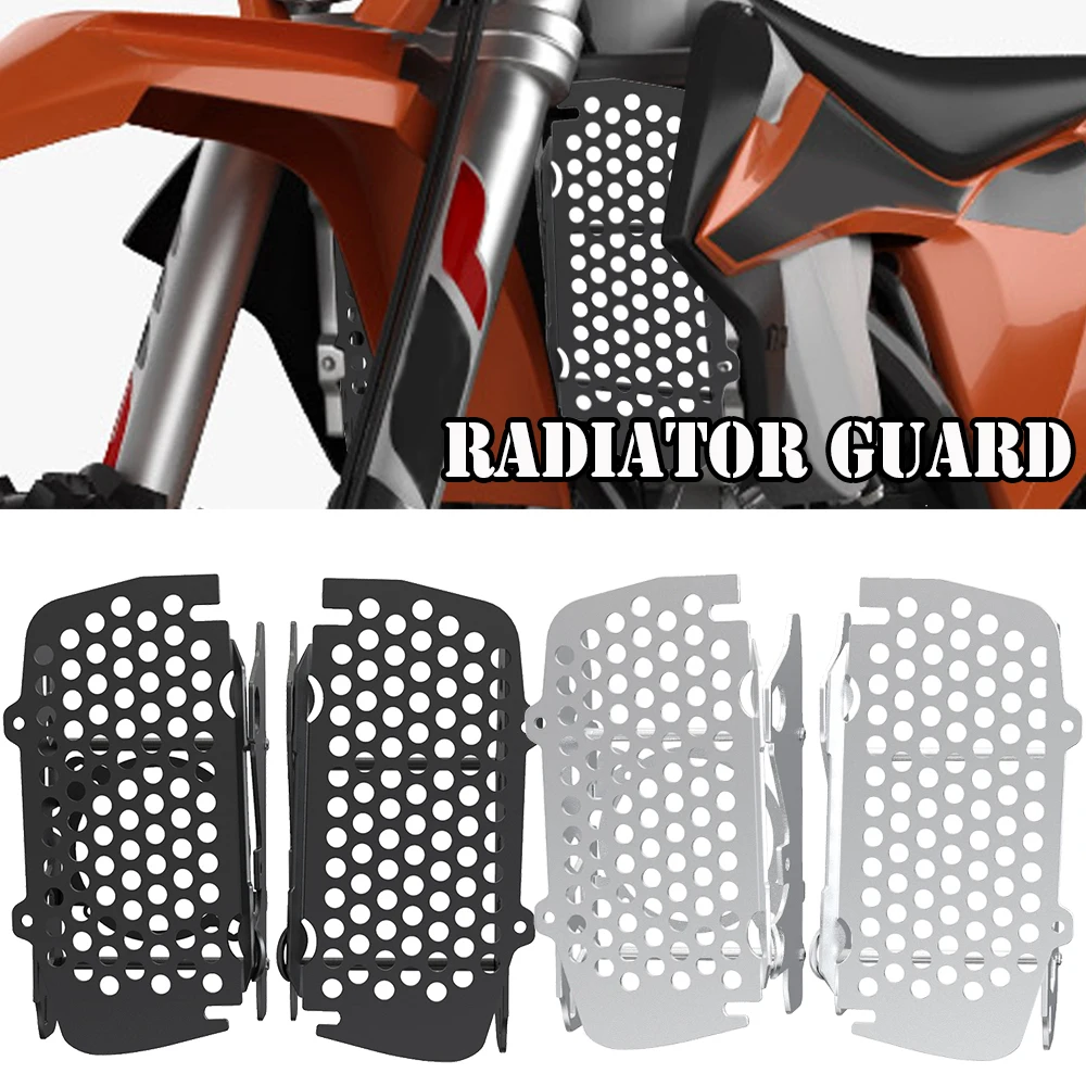 FOR EXC XC XCW TPI 2T/4T MODEL EXC, XC 125, 150, 250, 300 EXC-F, XC-F 250, 350, 450, 500 Radiator Grill Protective Guard Cover