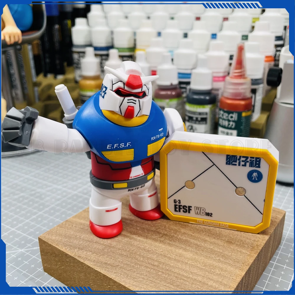 

Fatty Mode Rx-78-2 Action Figure Magnetic Attraction Assemble Model Kit Humanoid Robot Collection Statue Model Ornament Toy Gift