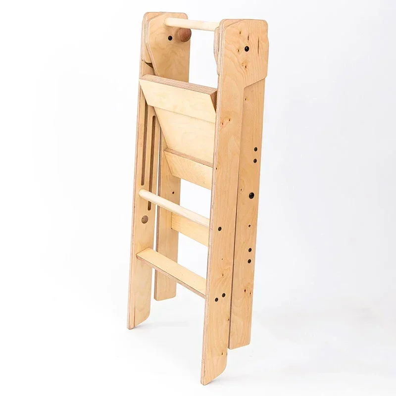 Learning Toddler Tower Kitchen Wooden Helper with Adjustable Heights Platform Kids Kitchen Step Stool