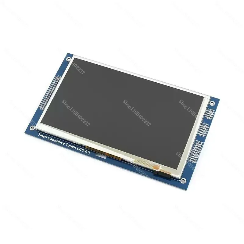 7 Inch Capacitive TFT Touch Screen, 8080 Parallel Port & I2C Interface MCU Display Panel, 5 Points Touch for Industrial Control