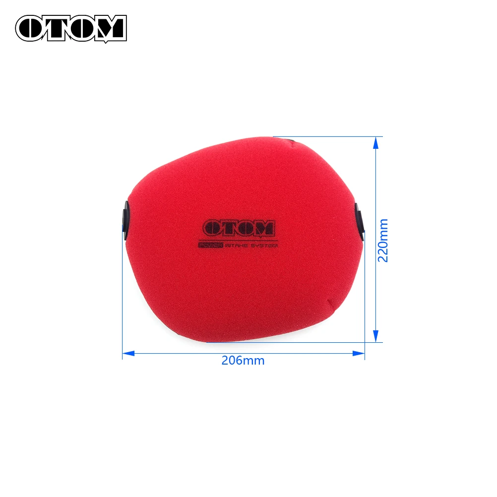 OTOM 2023-2024 Motorcycle Intake Air Filter Cleaner Dual Foam Layer Sponge Element For KTM  SXF XCF XCW HUSQVARNA FE TE GASGAS