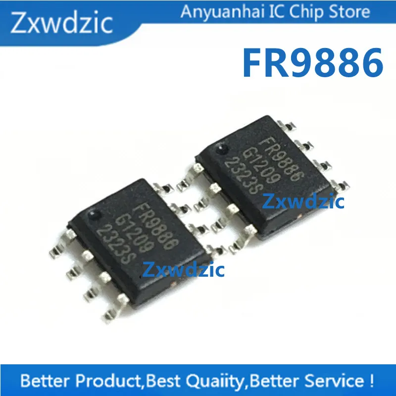 

100pcs New Original FR9886 FR9886SPGTR SOP-8 Mobile DVD Power Supply Chip DC-DC Synchronous Voltage Regulator