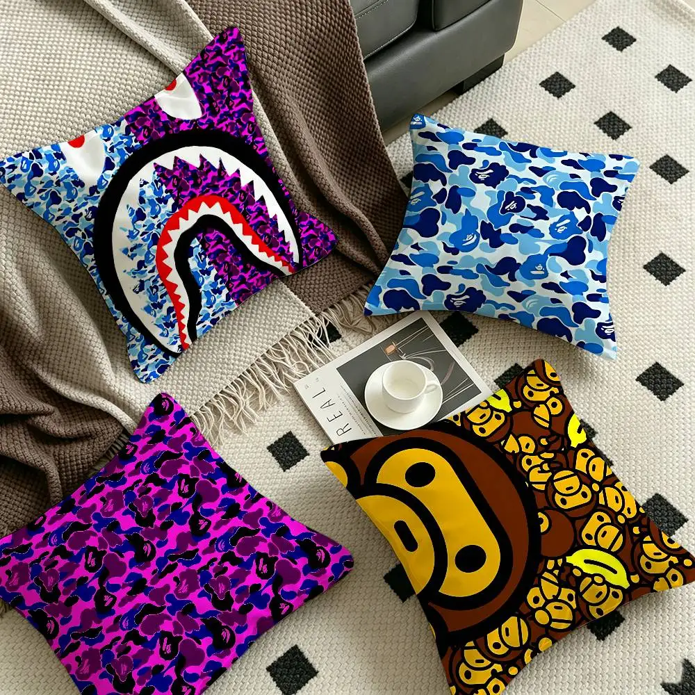 Luxury B-Bapes Pillow Gift Home Office Decoration Bedroom Sofa Car Cushion Cover case 45x45