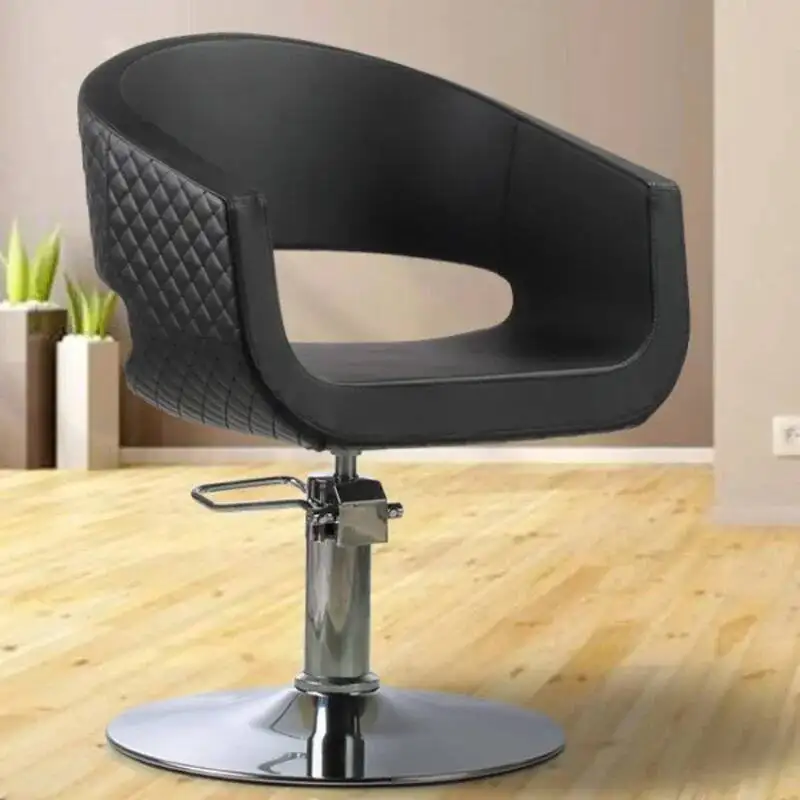 

Adjustable Barber Chair Tattoo Vintage Chairs Brow Home Office Massage Aesthetic Owl Luxury Makeup Products for Barbers Sofa Red