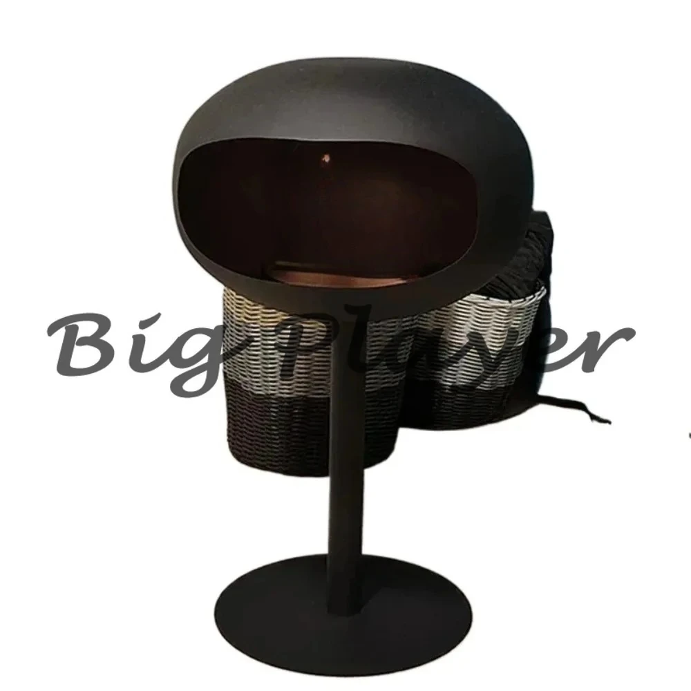 

Скандинавские напольные украшения из кованого железа, креативная вилла, домашний декор, современный дизайнер, гостиная, художественный обогреватель