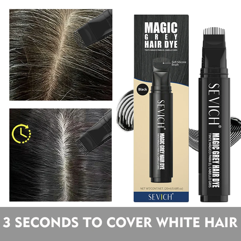 Hair Dye Stick Temporary Washable Hair Dyeing Stick Disposable Long Lasting Hairs Hairline Pen Hair Color Styling Makeup Tools