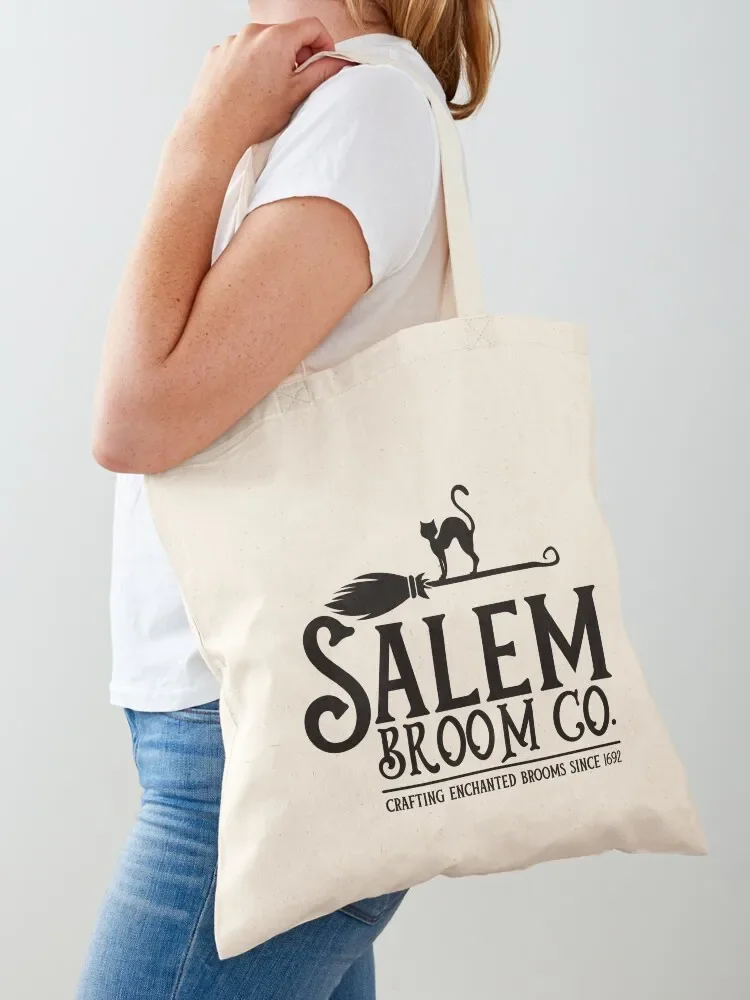 Salem Broom Company - Witch Halloween Costume Women Tote Bag tote bag woman shopper bag women canvas hand bags