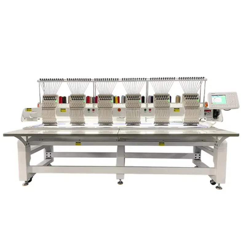 6 Head Multi Needle Computer Multi Function Embroidery Machine Price