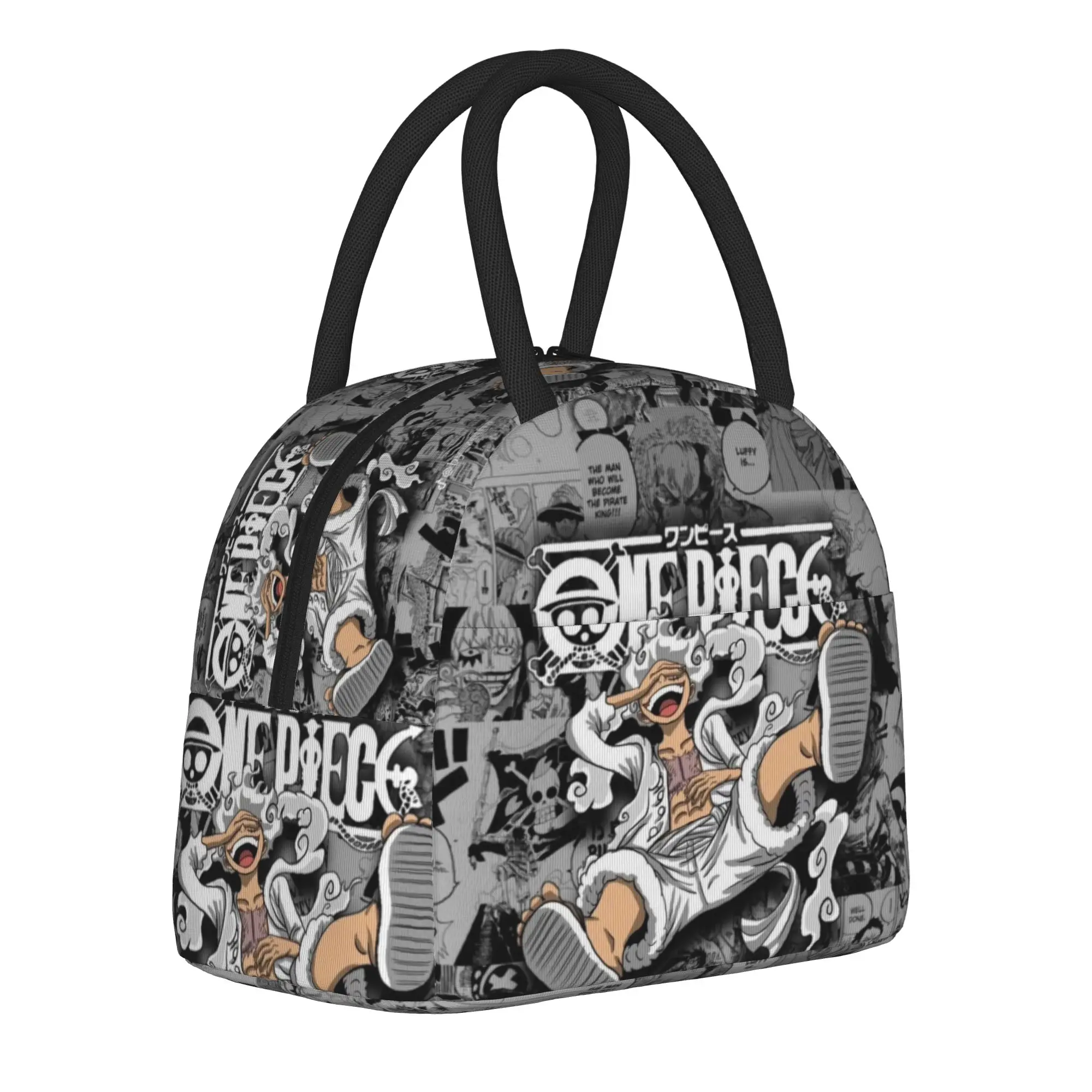 Insulated Lunch Tote Bag LUFFYS o-one-piece-e Accessories Lunch Container New Arrival Cooler Thermal Lunch Box For School