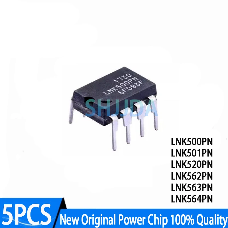 (5 pieces) New LNK500PN LNK501PN LNK520PN LNK562PN LNK563PN LNK564PN DIP Power management chip