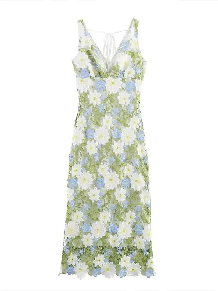 

European style new women's clothing fashionable and versatile temperament simple small fresh sweet slim suspender dress