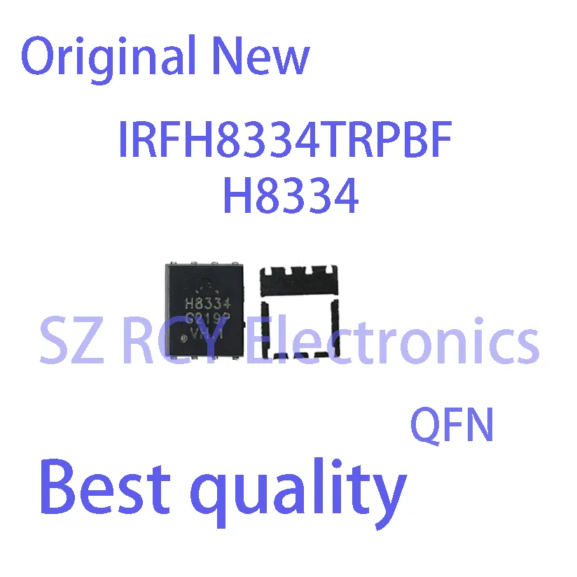 (5-10 PCS)NEW IRFH8334TRPBF IRFH8334 H8334 DFN5x6 MOSFET IC Chip electronic