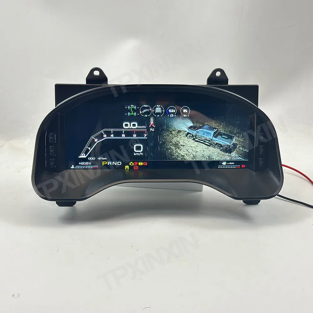 Car Digital Cluster For Toyota Tundra 2014-2020 LCD Instrument Panel Dashboard Virtual Cockpit Car Radio Android Navigation DSP