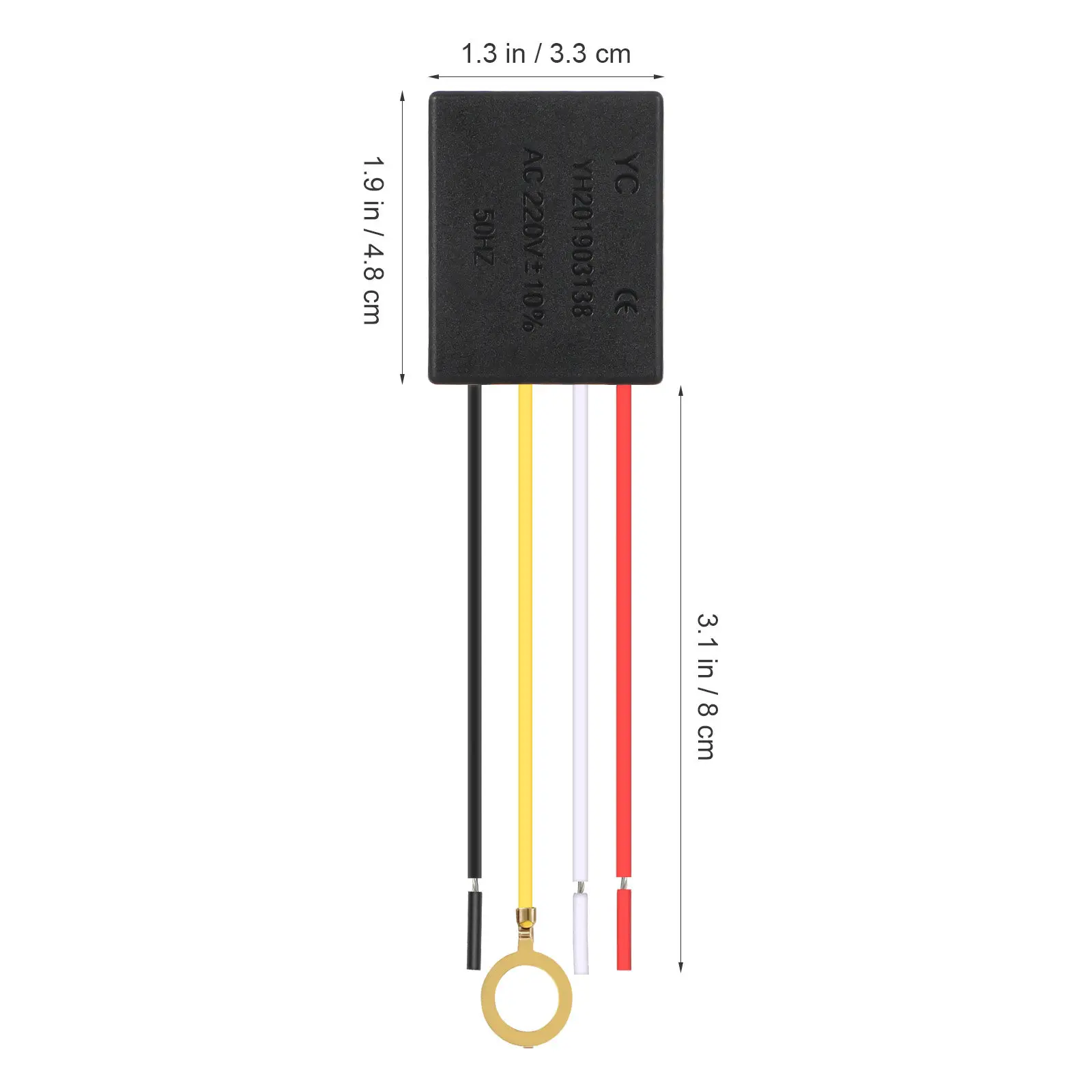 Touch Dimmer 3 Way Sensor Switch for Desk Lamp Night Light 120V 240V Table Parts Replacement 3 Way Sensor For Touch Lamp Control