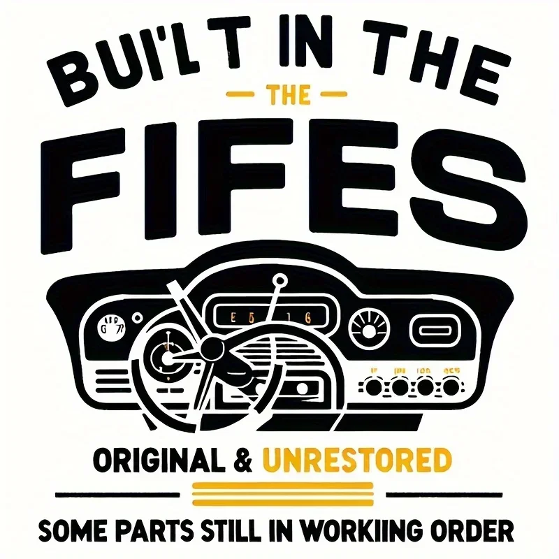 1PC 50년대 내장형 비닐 자동차 스티커 - 자동차, 노트북, 차고용 탈착식 자가 접착 데칼 |   향수를 불러일으키는 클래식 자동차