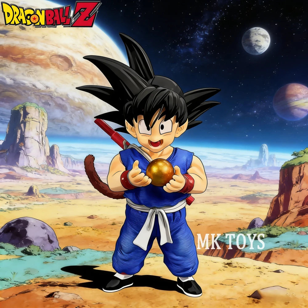 

20cm/7.87in Anime Dragon Ball Z Figure Holding Pearl Goku Action Figures Pvc Statue Collection Model Toys Gifts