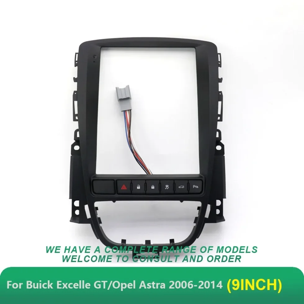 

Автомобильный DVD-плеер, рамка 9,7 дюйма для Buick Excelle GT/Opel Astra 2006-2014, навигационная панель, рамка для автомобильного радио, рамка для Android-радио