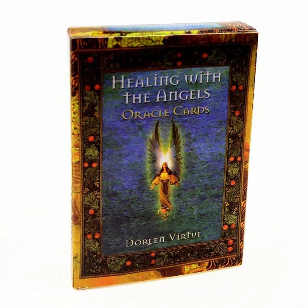 10.3*6cm Tarot Card Deck Healing Angel Oracle Card Tarot Healing with The Angels Leisure Party