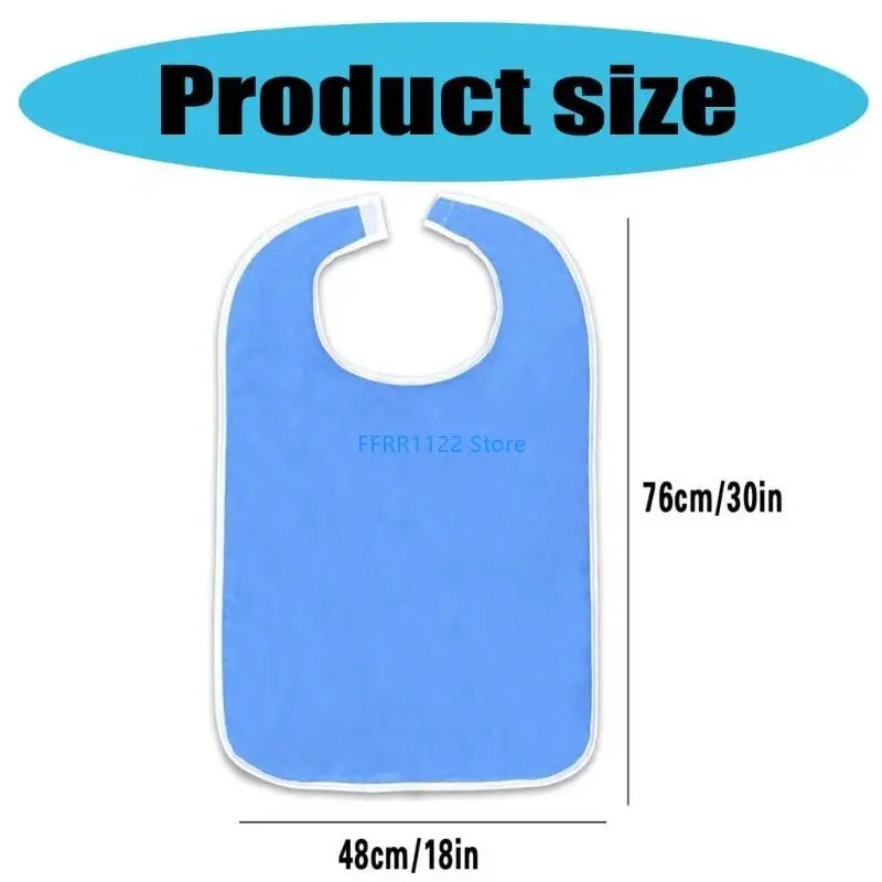 Y1UF العملي للجنسين للبالغين وقت الوجبة يحمي الملابس من الانسكابات والبقع