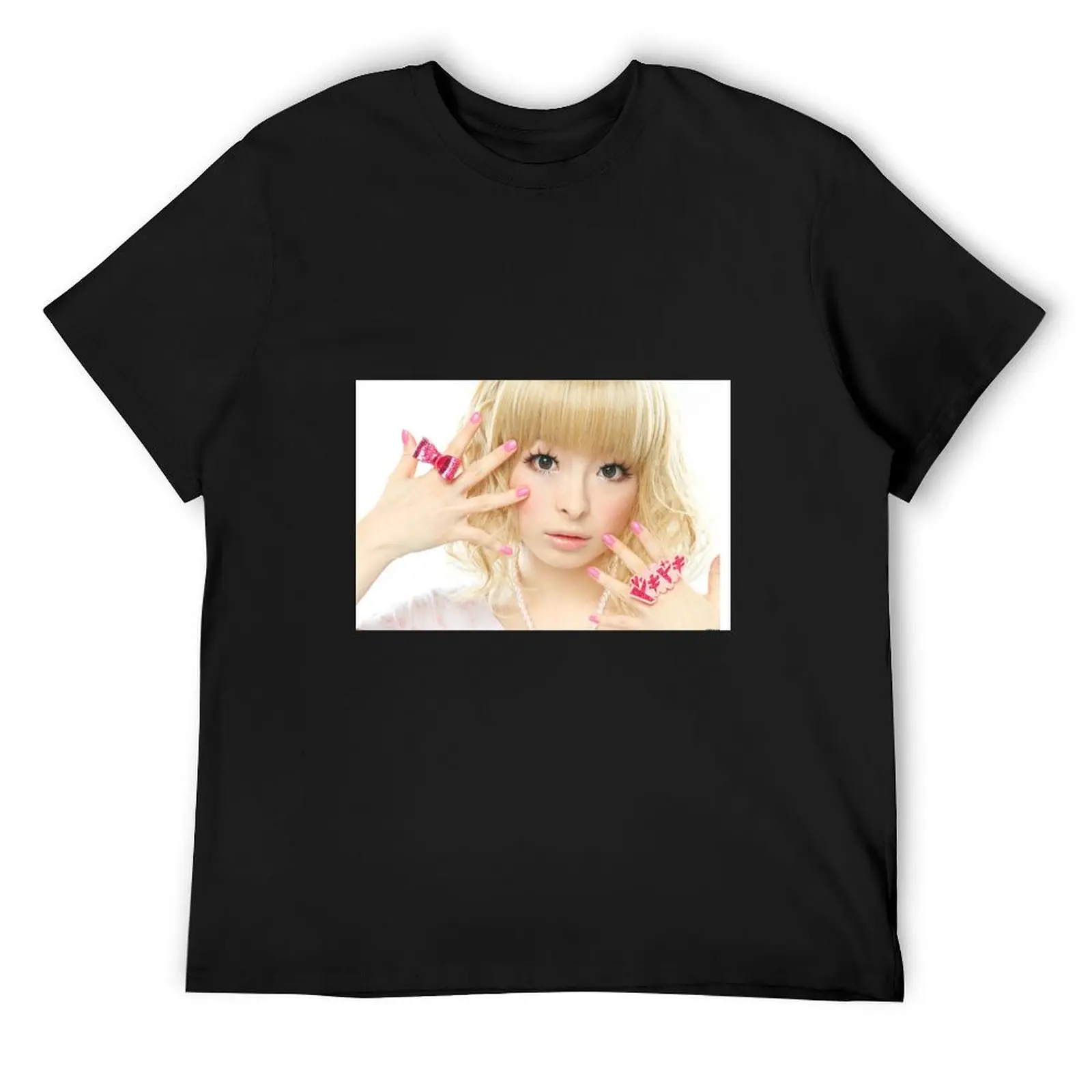 

Kyary Pamyu Pamyu kawaii T-Shirt anime clothes Funny t-shirts affliction shirts oversizeds black t-shirts for men