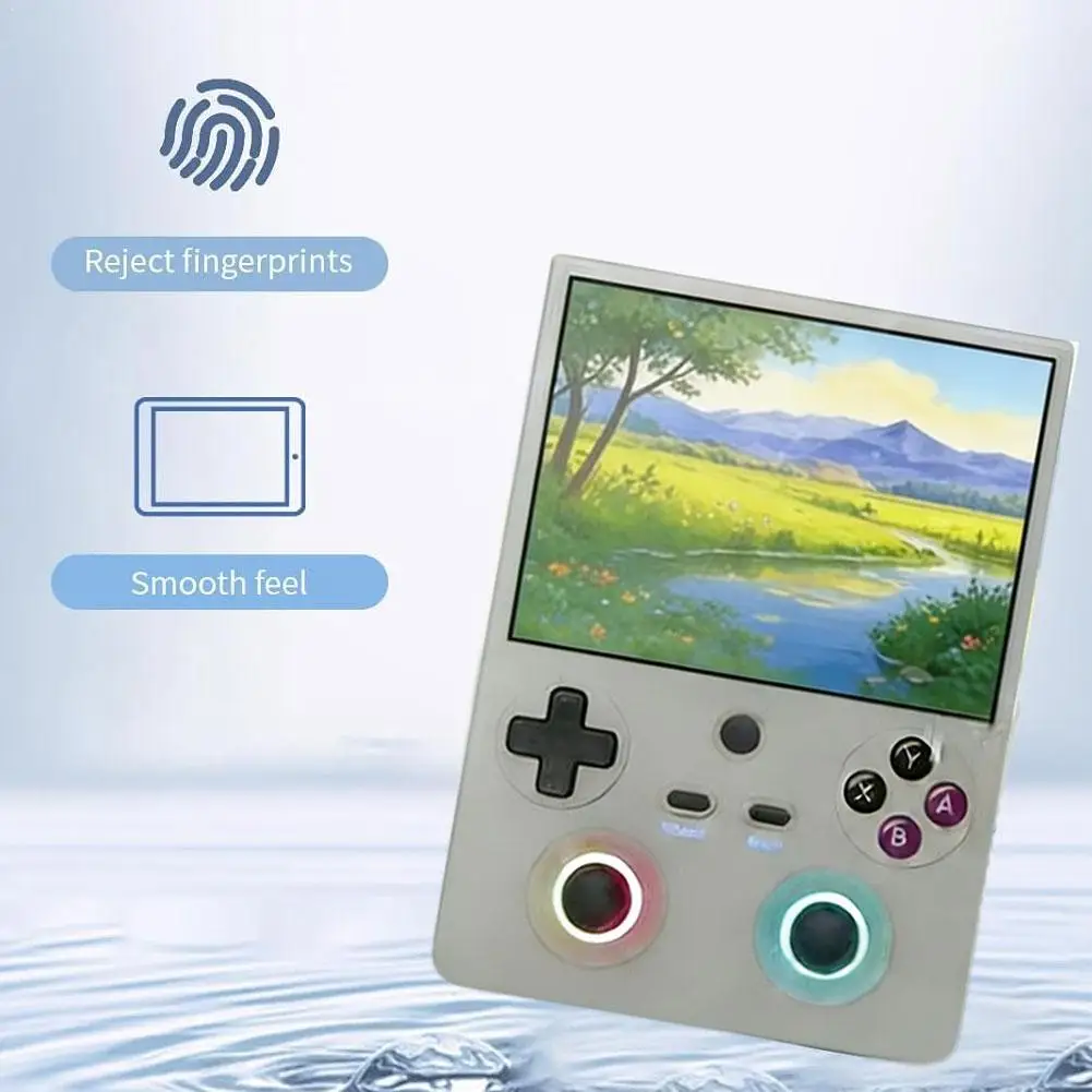 

2 шт., гидрогелевая пленка HD Full Hydraulic для игровой консоли Anbernic RG477V Flip, защитные пленки для экрана HD, мягкая противоударная пленка из ТПУ