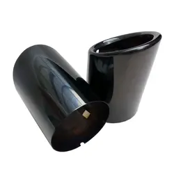 2Pcs Exhaust Tip Tail Pipe Mufflers For Mazda 3 Mazda3 Axela 2019 2020 Metal Decoration Car Accessories Systems