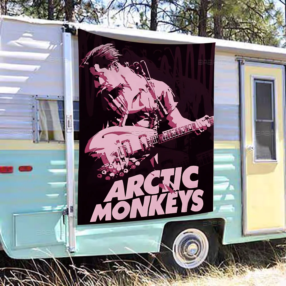 

Arctic Monkeys Classic Family Gatherings Outdoor Atmosphere Flags Camping Decorations Banners