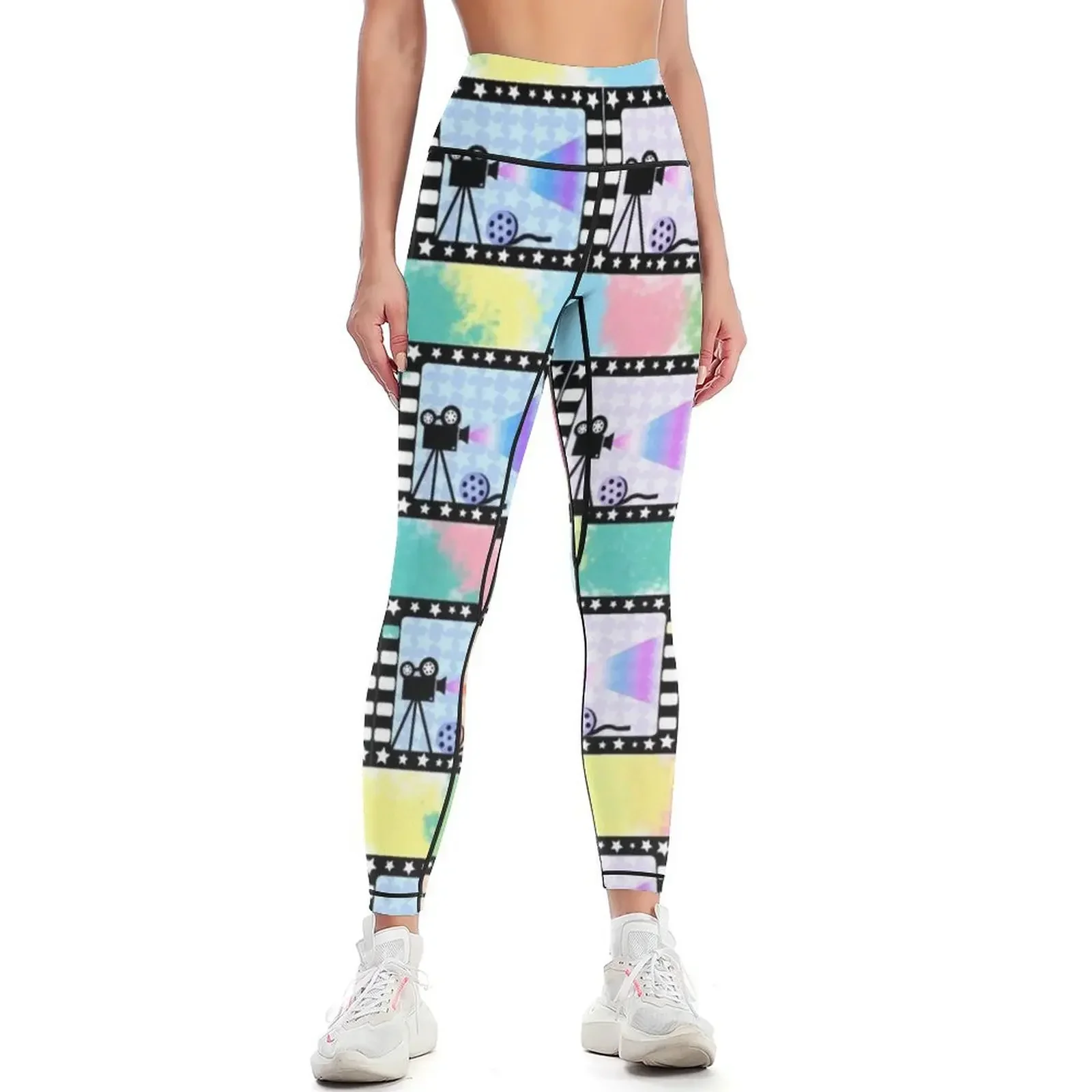 

Movies and colors Leggings Women's gym flared Female legging pants sportswear gym Womens Leggings