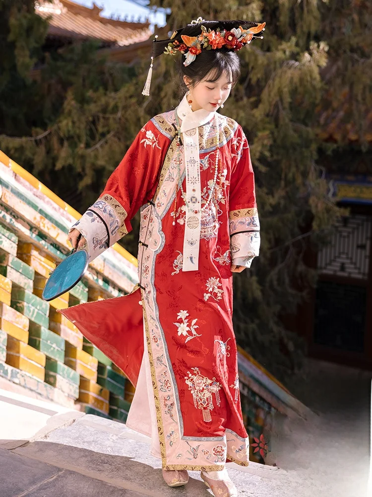 

Специальное предложение на Новый год: Тысяча лет, весенняя красная тяжелая вышивка Ctan, специальная скидка 659, весеннее новое поступление, женское...