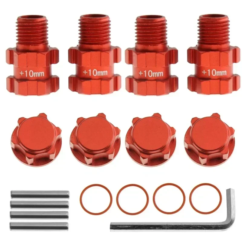 

Metal 14mm to 17mm Wheel Hex Adapter for 1/10 ARRMA 3S SENTON VORTEKS Typhon Big Rock Granite RC Car Upgrade Parts