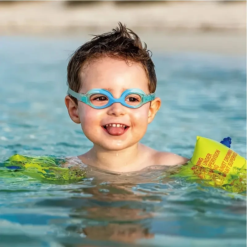Antibeschlag-Schwimmbrille für Kinder im Alter von 3–12 Jahren, wasserdicht, klare Sicht, keine Lecks, schnell verstellbarer Riemen, Schwimmbrille für Kinder – Detail 2