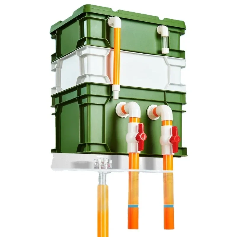 

Ultra-Silent Large Fish Tank Fish Pond Filters Aquarium External Filter Biofilter Box Suitable For Filtration System