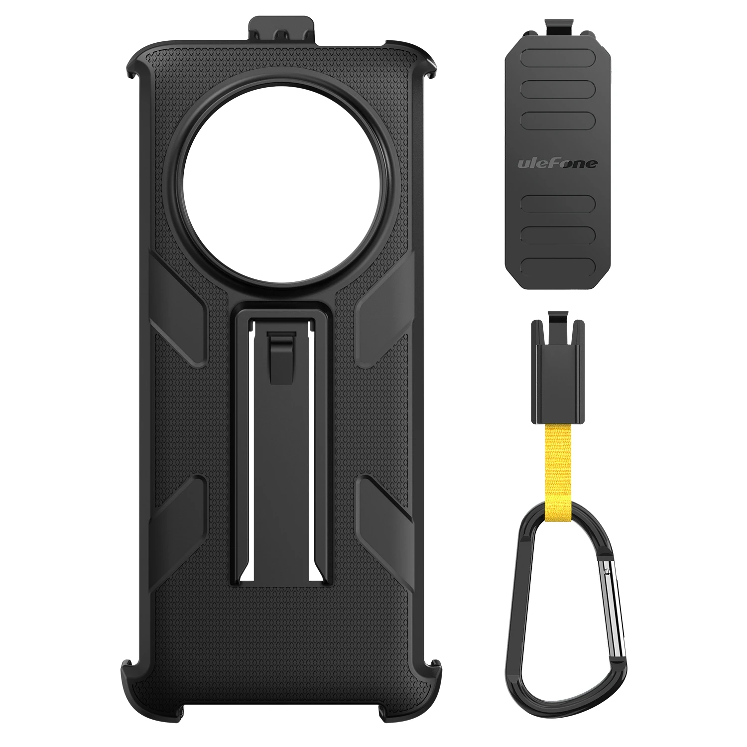 Ulefone Back Clip Phone Case with Carabiner For Ulefone Armor 23 Ultra Phone Cover