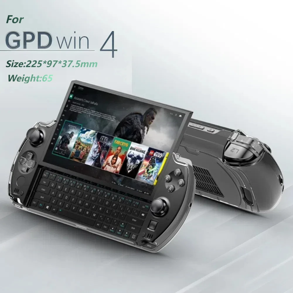 For GPD Win4 TPU Protective Case Game Console Special TPU Case Full Package Special Drop-proof Shockproof Protective Cover