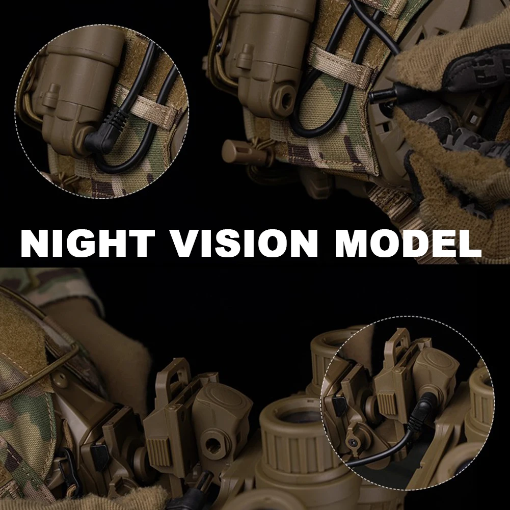 GPNVG 18 Night Vision Goggle Tactical Helmet Binocular Model Four-Eye Night Vision Device Model for Cosplay Tactical Games