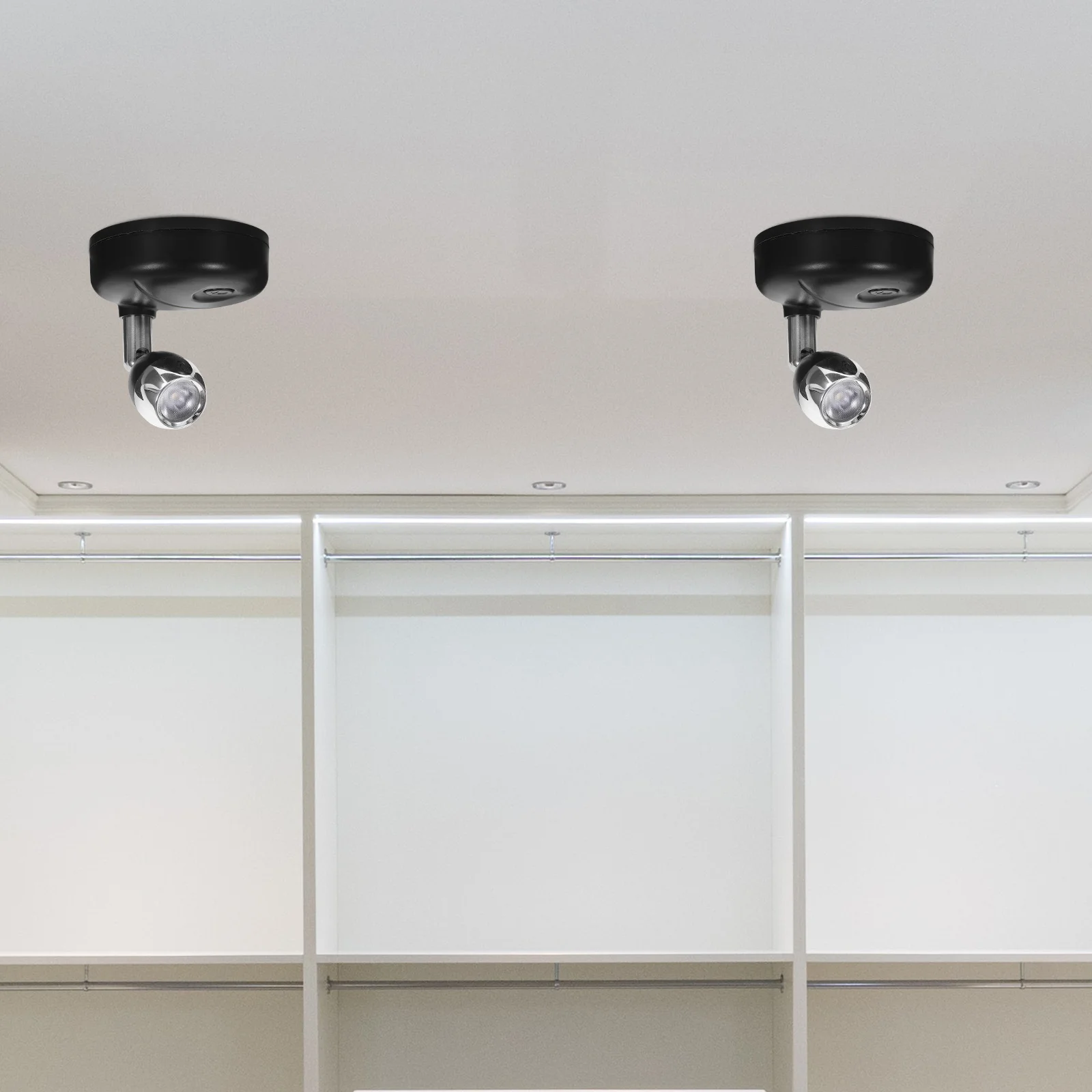 Projecteurs LED sans fil pour éclairage d'appoint intérieur, proxy de document, tête rotative