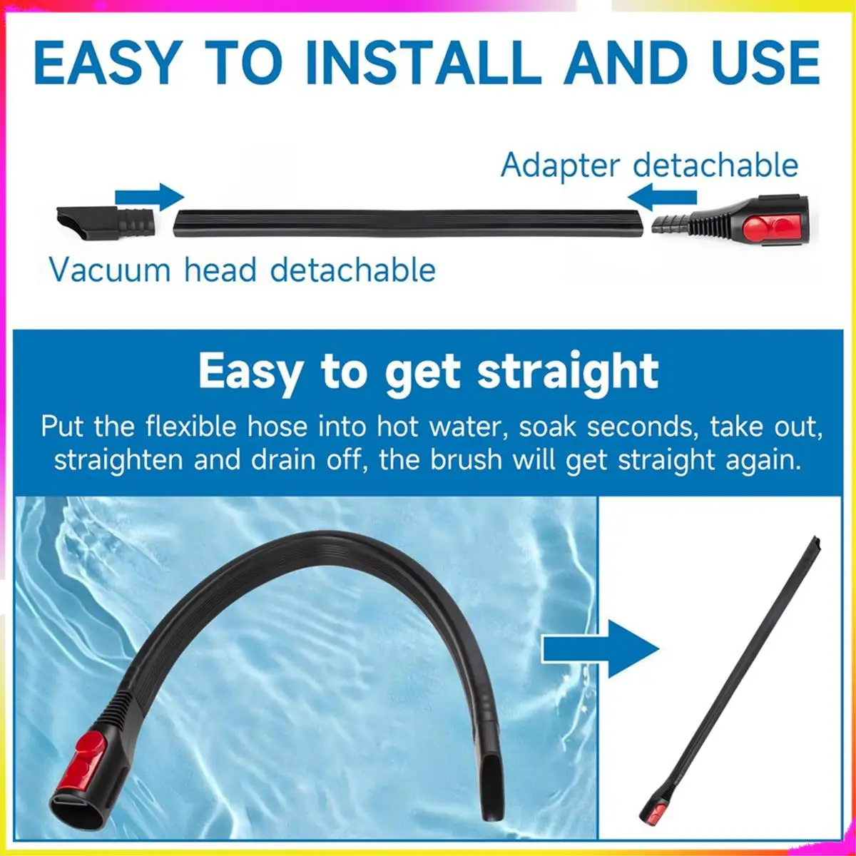 M04K Mini Tool Brush Head For Dyson Vacuum Cleaner Suction Head Vacuum Cleaner Suction Head