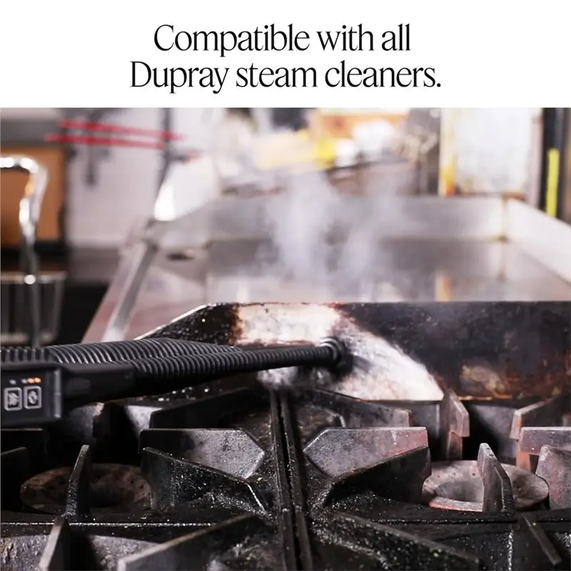 EAS-For Dupray Steam Cleaner Accessories Replacement Parts 16PCS Small Steam Round Brush Set Steam Nozzle Brush
