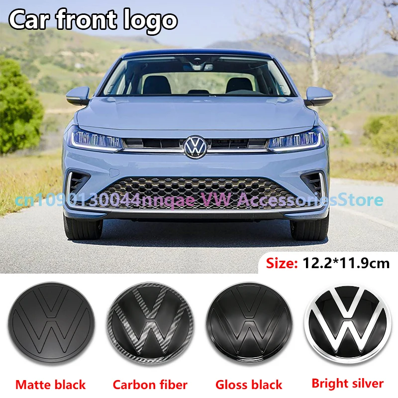 1 pc ABS car original replacement front grille badge trunk lid logo decoration accessories for Volkswagen GOLF 8 modified