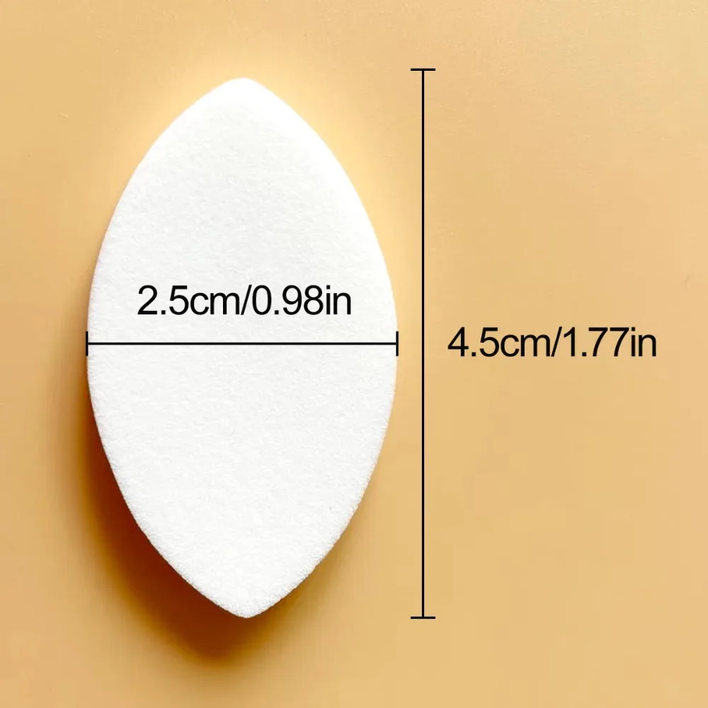 100PCS Soft False Eyelash Pads Eye Shape Sponge Lash Extension Practice Beginner Lash Map Reusable Small Eyelash Extensions Tool